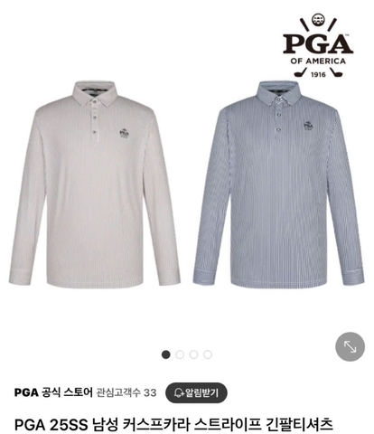 Áo Polo PGA Tay Dài Vnxk Nhiều Màu-TPSRPL300625