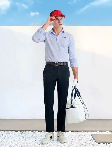 Áo Polo PGA Tay Dài Vnxk Nhiều Màu-TPSRPL300625