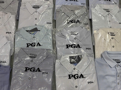 Áo Polo PGA Tay Dài Vnxk Nhiều Màu-TPSRPL300625