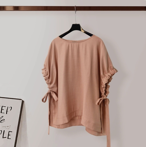 Áo Mentosa Blouse Boho Linen Crepe-AMTS260825D1