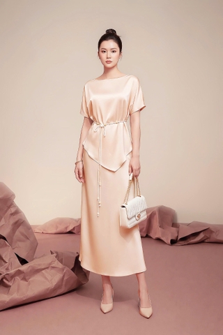 Set Lụa Mentosa Thắt Dây 2 Màu-SMTS120925L1