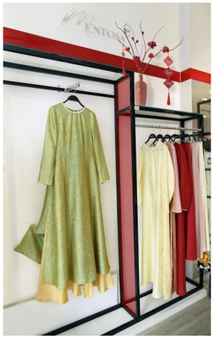 Set Áo Dài Ý Thanh Mentosa 4 Màu-ADMTS220925