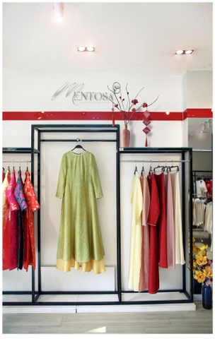 Set Áo Dài Ý Thanh Mentosa 4 Màu-ADMTS220925