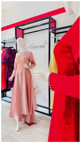 Set Áo Dài Ý Thanh Mentosa 4 Màu-ADMTS220925