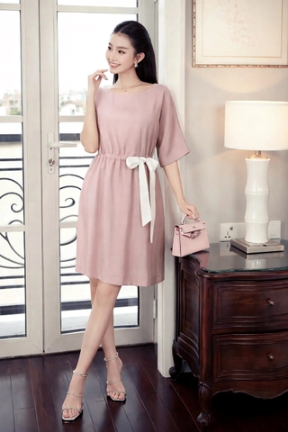 Đầm Mentosa Linen Thắt Eo 3 Màu-DMTS130925L1