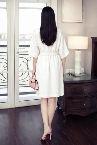 Đầm Mentosa Linen Thắt Eo 3 Màu-DMTS130925L1