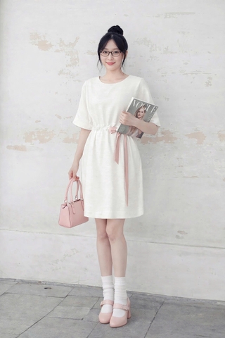 Đầm Mentosa Linen Thắt Eo 3 Màu-DMTS130925L1