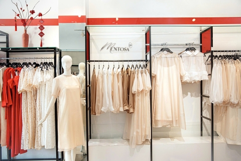 Set Đầm Tơ Mây Mentosa-DMTS231025L1