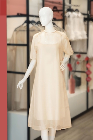 Set Đầm Tơ Mây Mentosa-DMTS231025L1