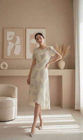 Đầm Katosa Họa Tiết-TPSRD260226