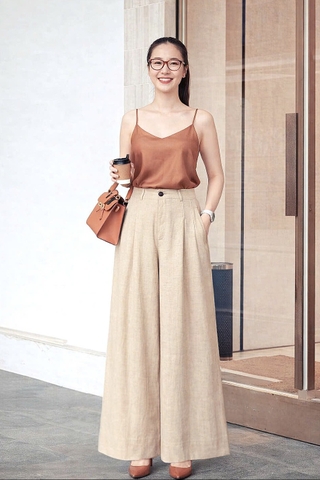 Quần Mentosa Cạp Cao Xếp Ly-QMTS120925L1