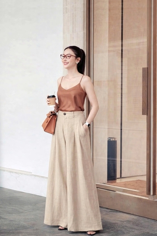 Quần Mentosa Cạp Cao Xếp Ly-QMTS120925L1