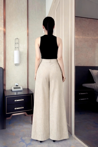 Quần Mentosa Cạp Cao Xếp Ly-QMTS120925L1