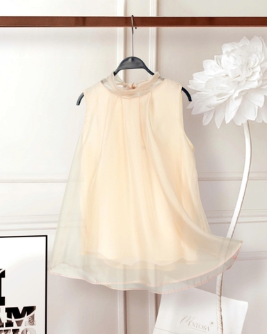 Áo Lụa Nude Cape Katosa-AMTS261125L1