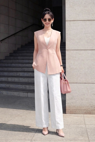 Áo Vest Mentosa Không Tay Form Suông 3 Màu-AVMTS071025L1