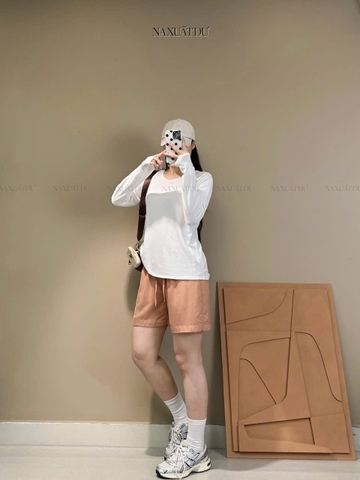 Quần Short Nữ Dây Rút-TPSRDR230326