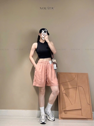 Quần Short Nữ Dây Rút-TPSRDR230326