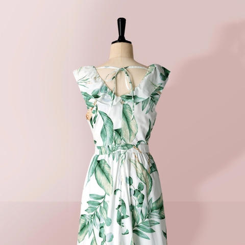 Đầm Katosa Tay Bèo Cổ Tim Sát Nách 2 Màu-TPSXD280723