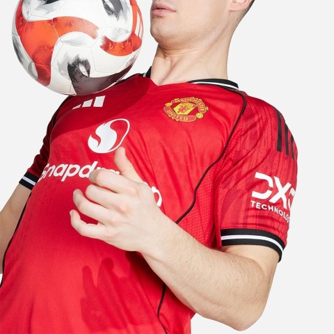 Áo Đá Bóng Nam Adidas Manchester United Sân Nhà Mùa Giải 25/26 Chính Hãng