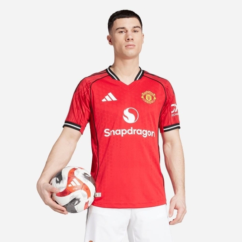 Áo Đá Bóng Nam Adidas Manchester United Sân Nhà Mùa Giải 25/26 Chính Hãng
