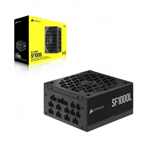 NGUỒN MÁY TÍNH CORSAIR SF1000L PCIE5 (1000W/ 80 PLUS GOLD/ ATX 3.1/ SFX/ FULL MODULLAR)