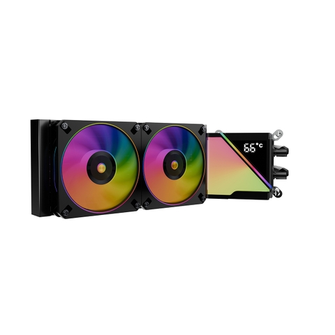 TẢN NHIỆT AIO JUNGLE LEOPARD STELLAR REALM 240 BLACK (MÀU ĐEN/ DIGITAL/ LED ARGB)