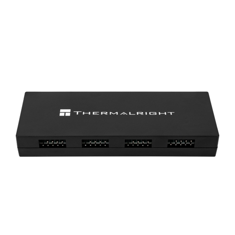 HUB CHIA CỔNG 9PIN USB 2.0 THERMALRIGHT X5 BLACK (MÀU ĐEN/ 5 CỔNG/ NGUỒN PHỤ SATA)