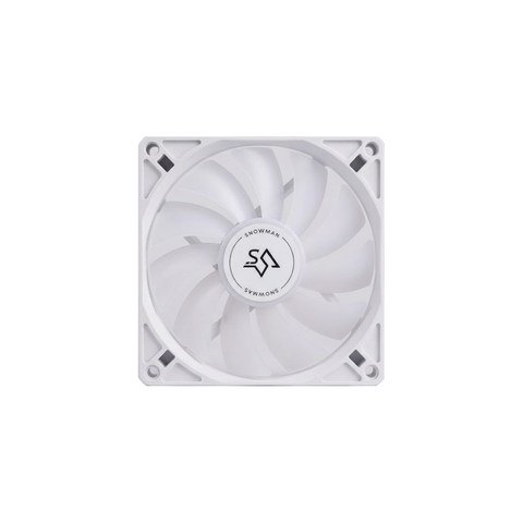 QUẠT TẢN NHIỆT SNOWMAN AF-9015 WHITE (MÀU TRẮNG/ MỎNG 1.5CM)