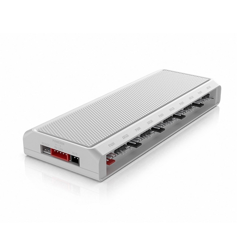 BỘ HUB ĐIỀU KHIỂN QUẠT JUNGLE LEOPARD L10 WHITE (10 CỔNG KẾT NỐI PWM VÀ 5V ARGB/ NGUỒN SATA)