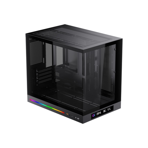 VỎ CASE MÁY XIGMATEK CLOUD M DGT 3AF (MÀU ĐEN/ M-ATX/ KÈM 3 FAN)