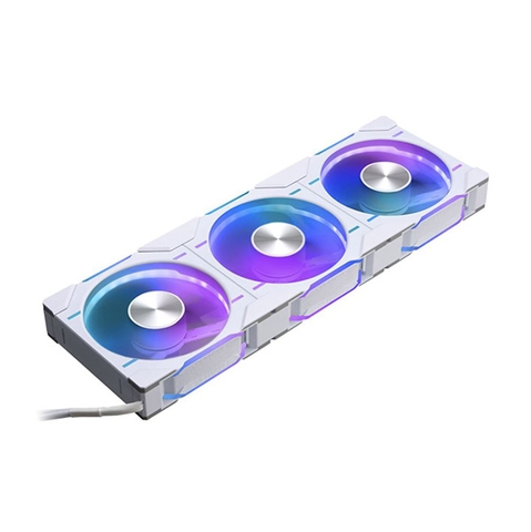 Quạt tản nhiệt PHANTEKS D30 120 REVERSED WHITE - TRIPLE PACK (MÀU TRẮNG/ BỘ 3 QUẠT/ CÁNH NGƯỢC)