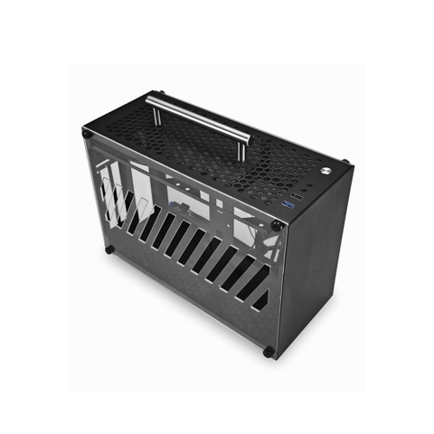VỎ CASE METALFISH T60 BLACK (MÀU ĐEN/ MẶT HÔNG ACYLIC/ MINI-ITX)