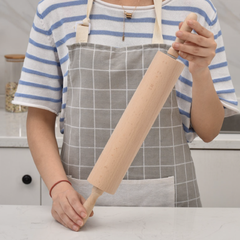 Cán lăn bột gỗ có tay cầm 45x45