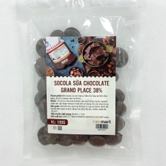 Socola sữa Chocolate Grand place 38% 100g