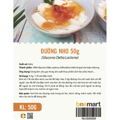 Đường nho 50g