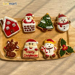 [SNL] Cookies icing 16 hình Merry Christmas