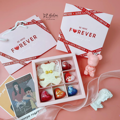 Set túi hộp đựng socola Be Mine Forever (Ribbon) 12 viên