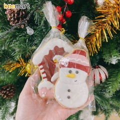 [BEECAKE] Bánh cookies icing Giáng sinh 10cm