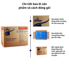 Bơ khối Anchor cắt sẵn