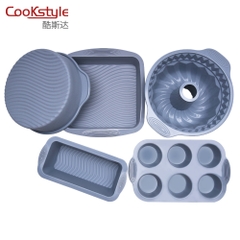 Bộ khuôn làm bánh silicone cao cấp 5 món