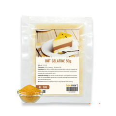 Bột Gelatine 50g 250 Bloom