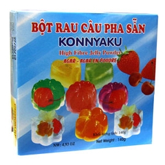 Bột rau câu pha sẵn Konnyaku 140gr