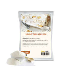 Sữa bột tách kem New Zealand 100g