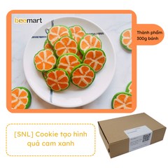 [SNL] Bánh quy tạo hình quả cam xanh