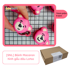 [SNL] Bánh macaron gấu dâu Lotso