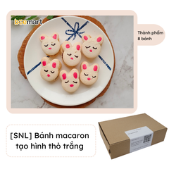 [SNL] Bánh macaron tạo hình thỏ trắng
