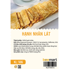 Hạnh nhân lát 50g