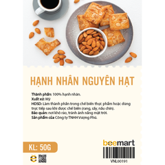 Hạnh nhân nguyên hạt 50g