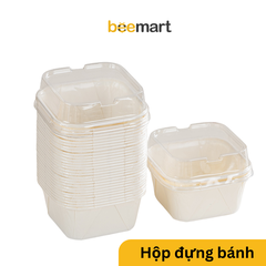 Hộp giấy đựng bánh vuông (nướng được) 8,5x4,5cm [Mẫu mới 2024]