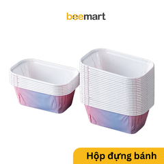 Hộp giấy đựng bánh chữ nhật (nướng được) 11x6,8x4,2cm